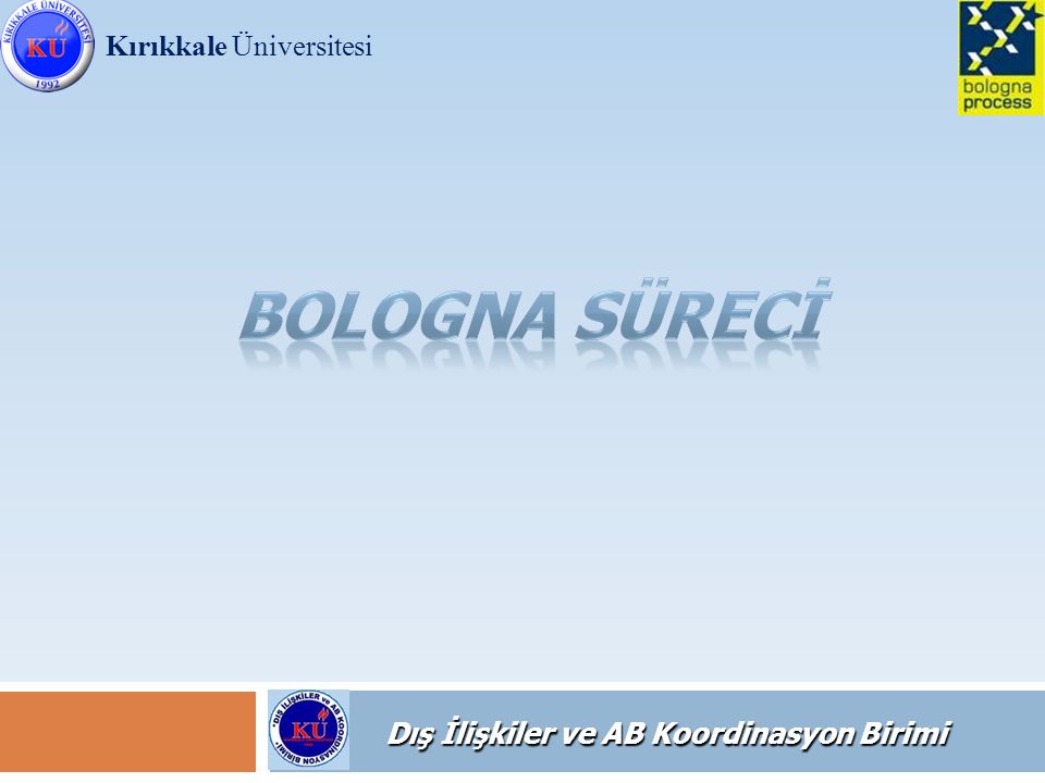 Dış İlişkiler ve AB Koordinasyon Birimi Kırıkkale Üniversitesi