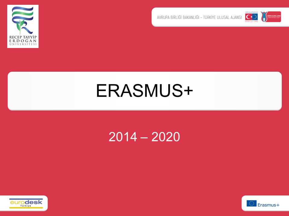 ERASMUS – 2020