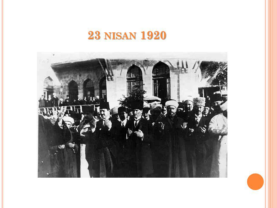23 NISAN 1920