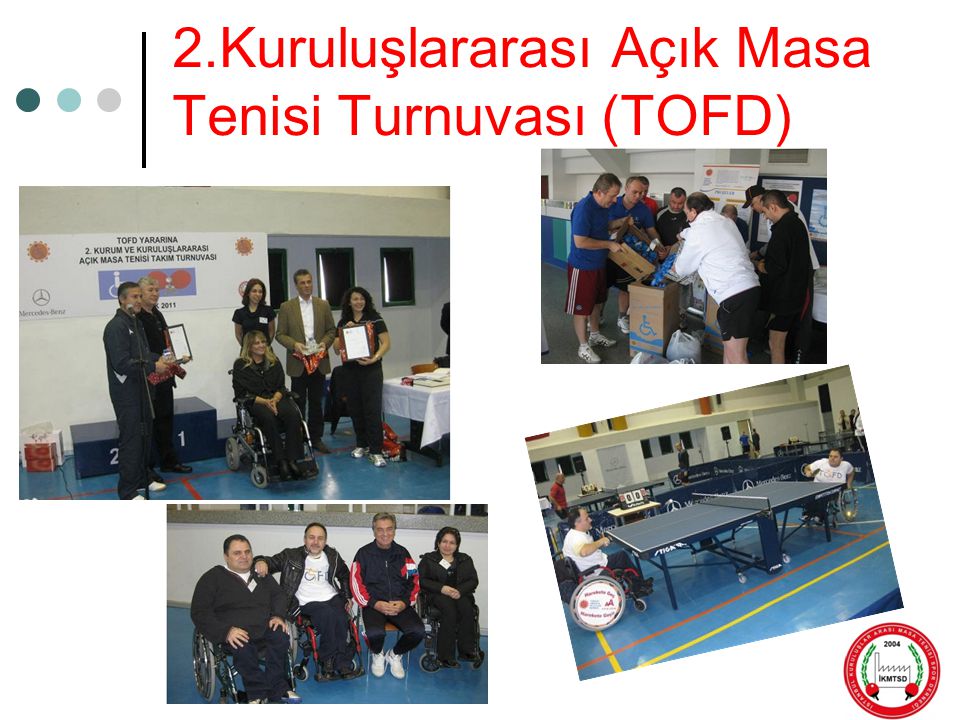 2.Kuruluşlararası Açık Masa Tenisi Turnuvası (TOFD)