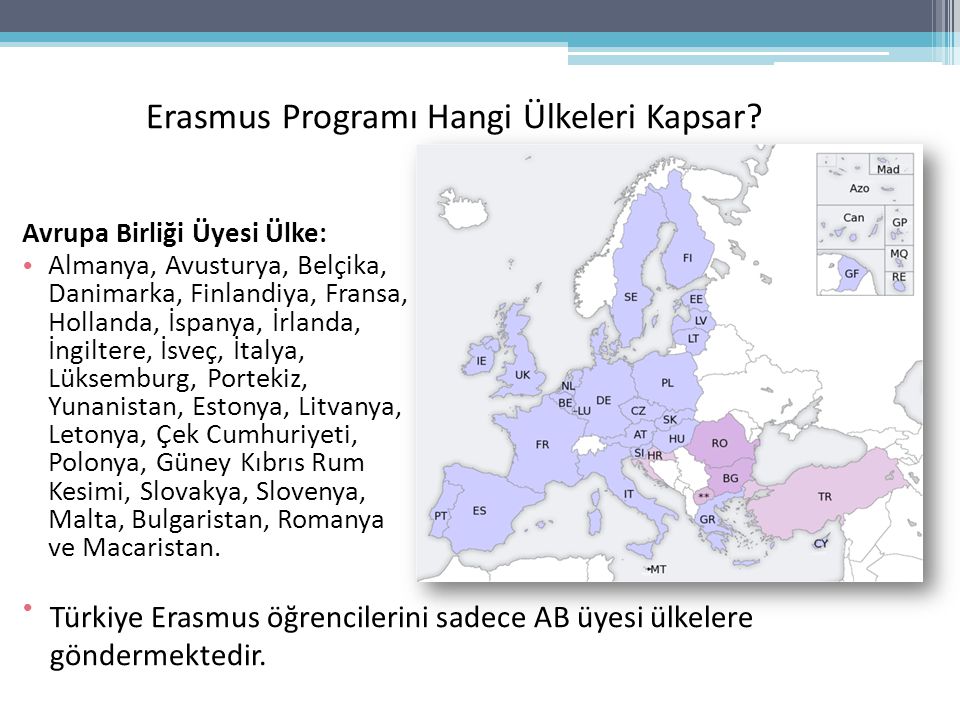 Erasmus Programı Hangi Ülkeleri Kapsar.