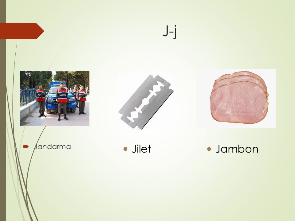 J-j  Jandarma Jilet Jambon
