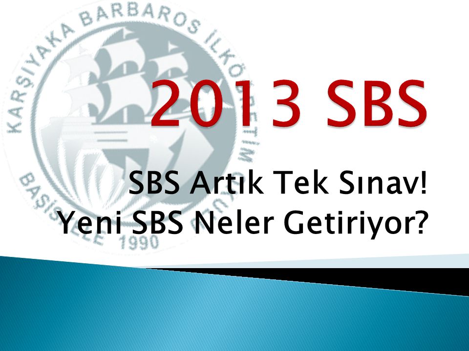 SBS Artık Tek Sınav! Yeni SBS Neler Getiriyor
