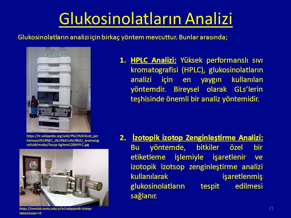 glukosinolatlar ve biyolojik etkileri - ppt indir