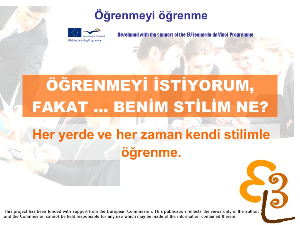 learning to learn network for low skilled senior learners ÖĞRENMEYİ İSTİYORUM, FAKAT...