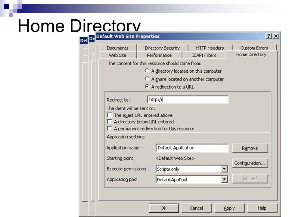 Home Directory