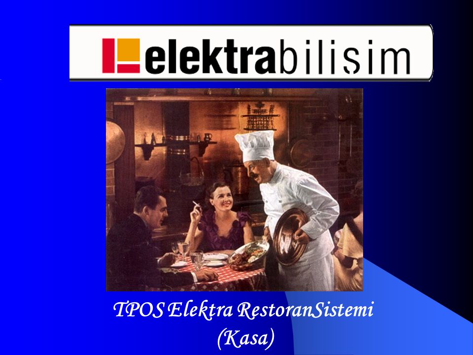 TPOS Elektra RestoranSistemi (Kasa)