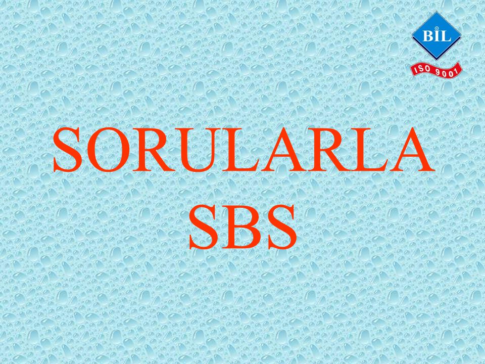 SORULARLA SBS