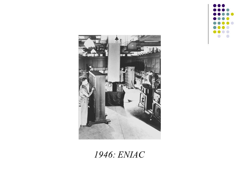 1946: ENIAC