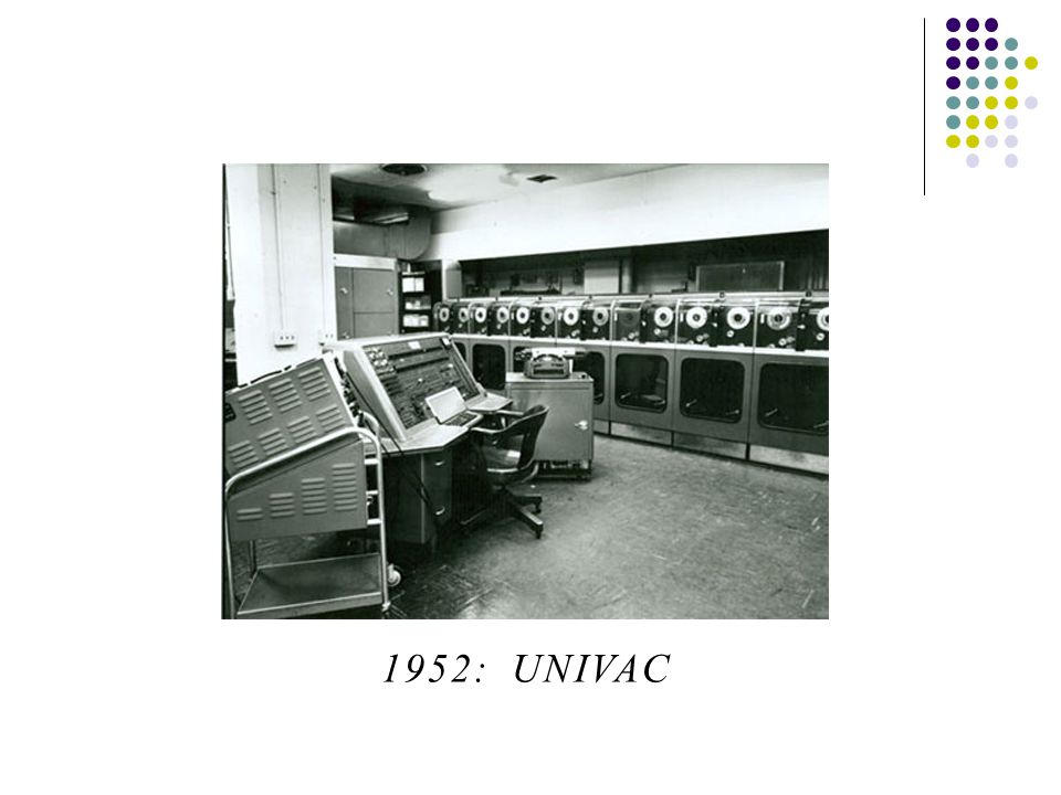 1952: UNIVAC
