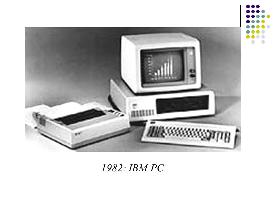 1982: IBM PC