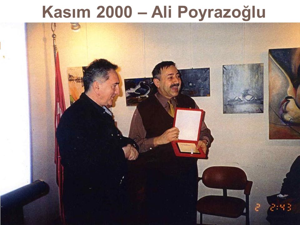 Kasım 2000 – Ali Poyrazoğlu