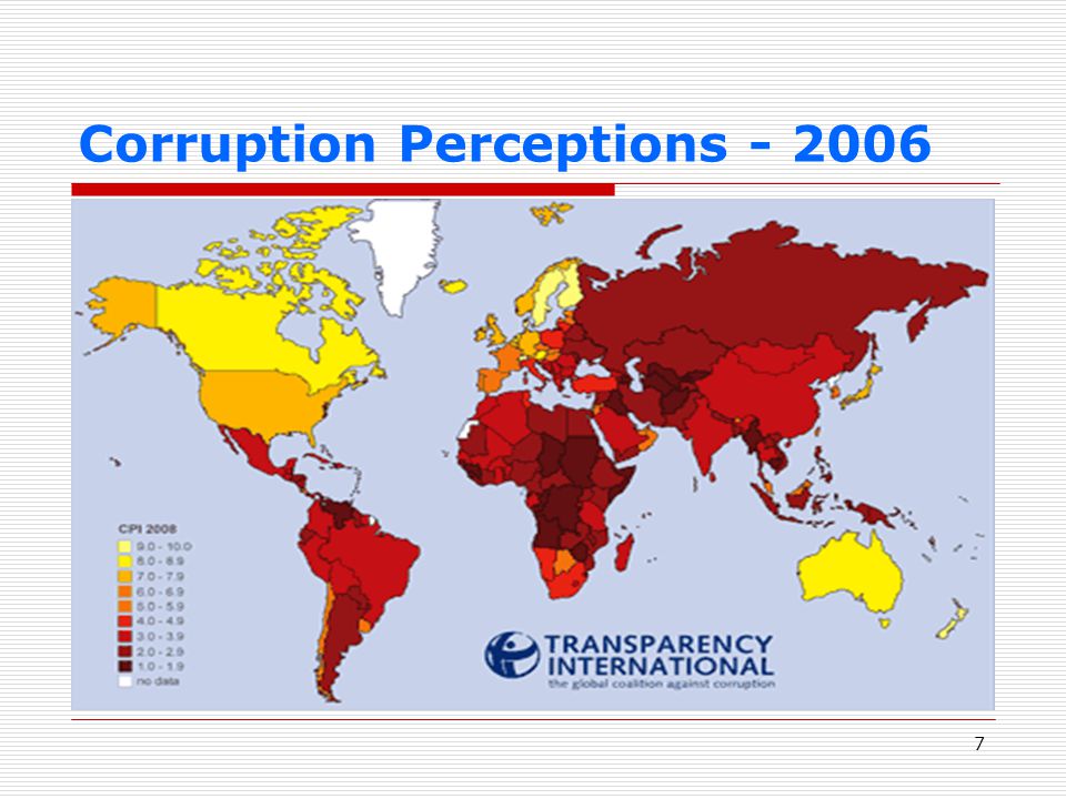 7 Corruption Perceptions