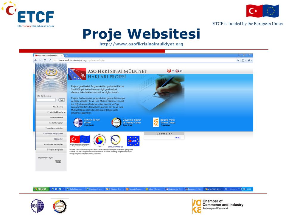 ETCF is funded by the European Union Proje Websitesi