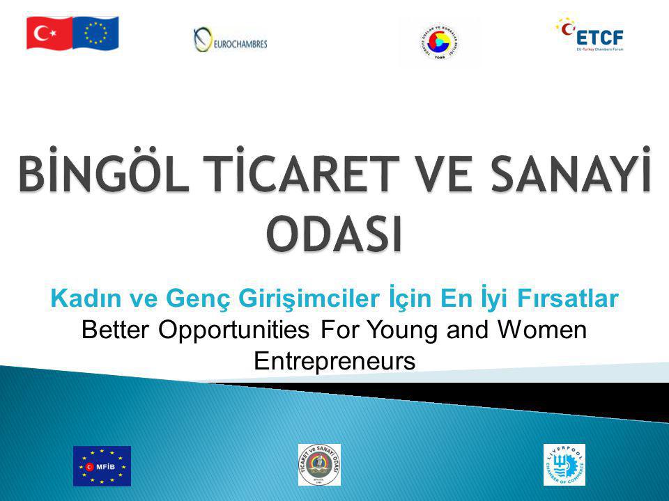 Kadın ve Genç Girişimciler İçin En İyi Fırsatlar Better Opportunities For Young and Women Entrepreneurs