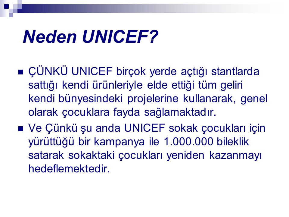 UNICEF NEDİR.