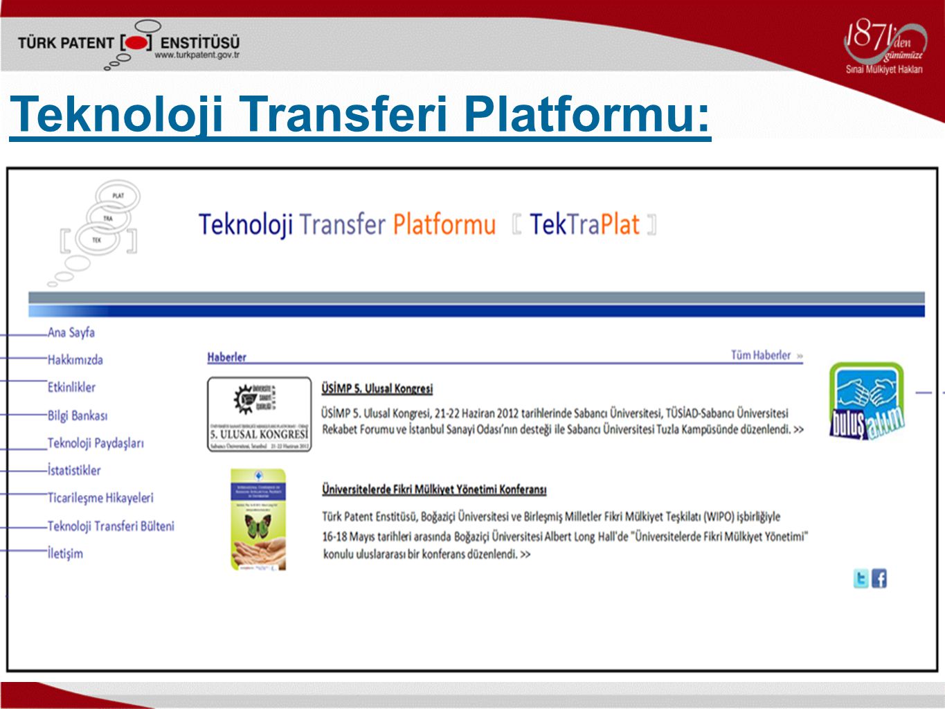 Teknoloji Transferi Platformu: