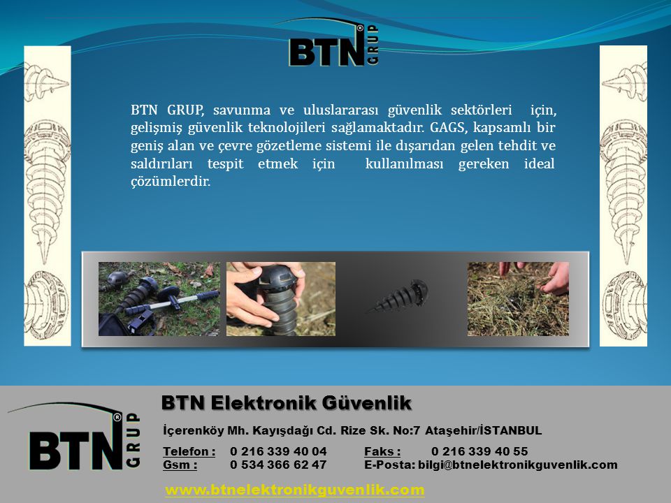 BTN Elektronik Güvenlik İçerenköy Mh.