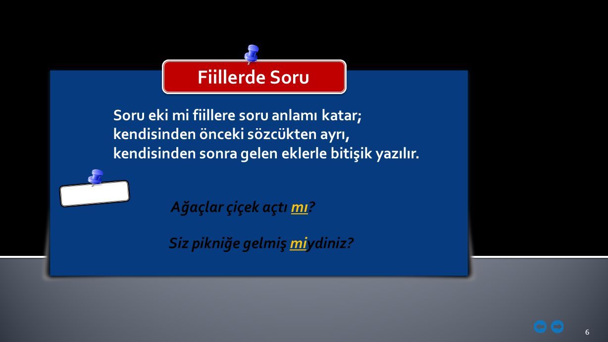 1 FİİLLER (EYLEMLER) TÜRKÇE / Fiillerde Soru Ve Olumsuzluk / Anlam ...