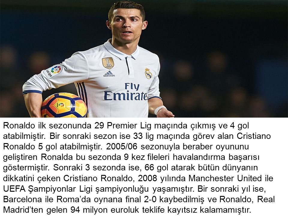 Cristiano Ronaldo Hayatı Cristiano Ronaldo Dos Santos Aveiro 5 Şubat